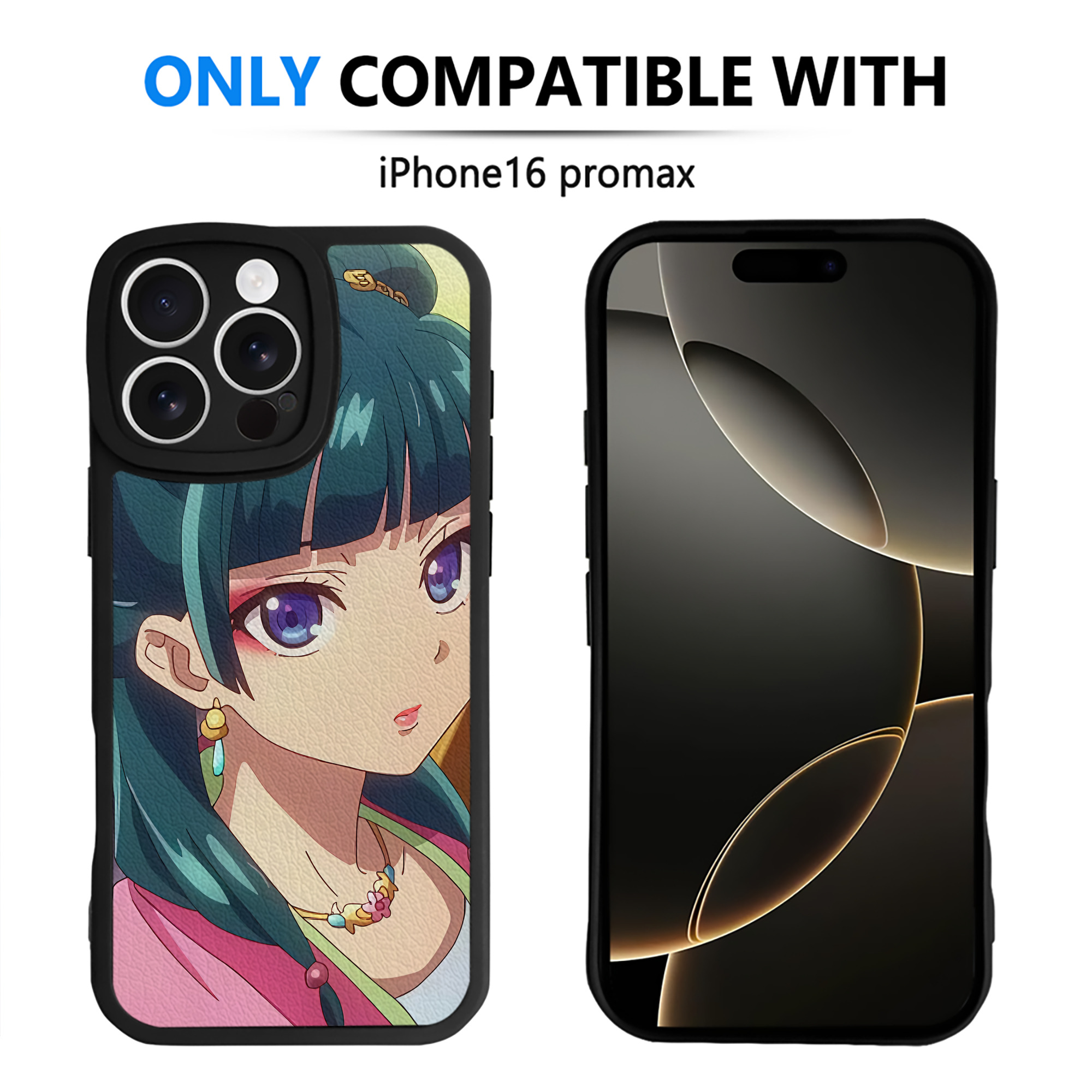 薬屋のひとりごと The Apothecary Diaries 【iPhone 16シリーズ対応】シリコンスマホケース（レザー調） 材質：シリコン